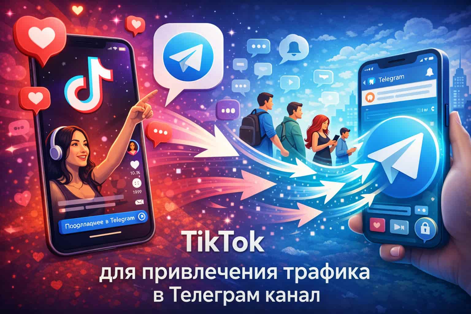 Трафик через TikTok